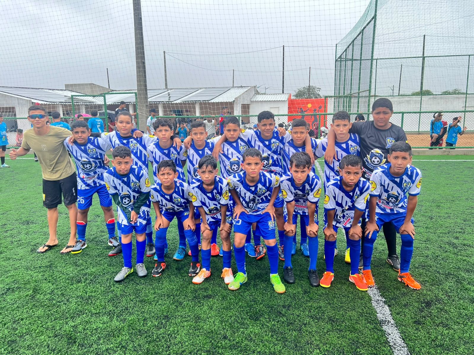 Foto oficial do elenco em dia de jogo